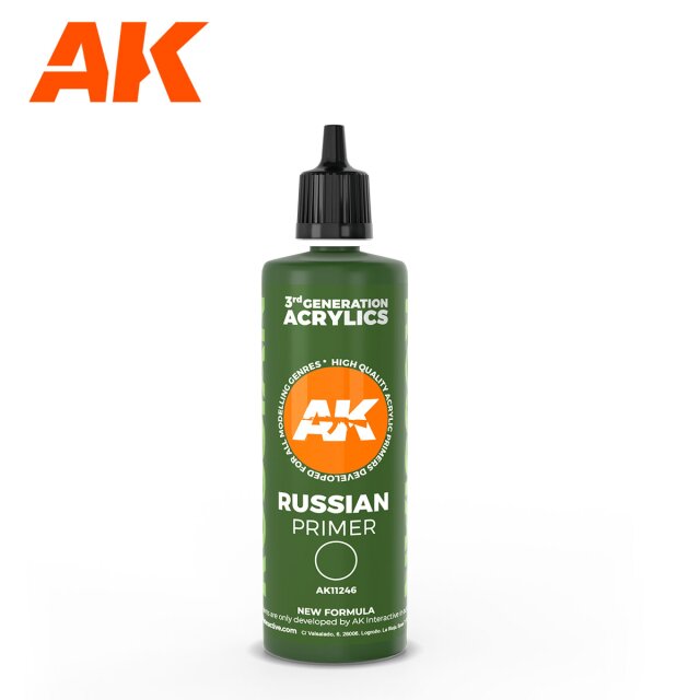 AK 3rd Russian Green Primer 100ml