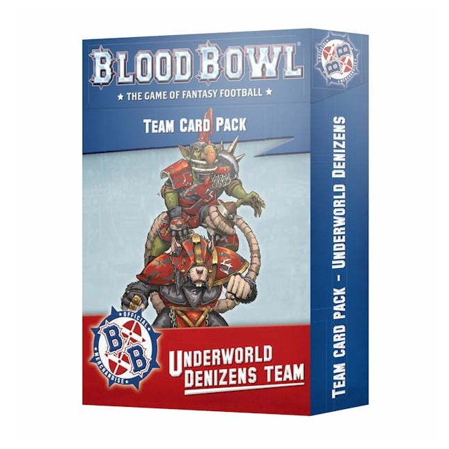 Blood Bowl: Underworld Denizens Team Card Pack