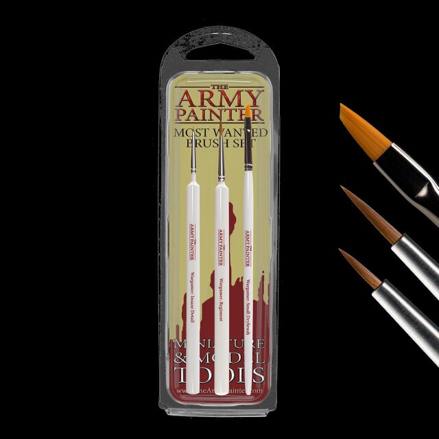 Army Painter Most Wanted Brush Set