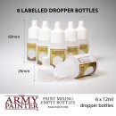 Army Painter Paint Mixing Empty Bottles
