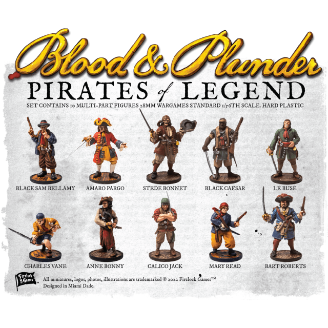Blood & Plunder Pirates of Legend Box