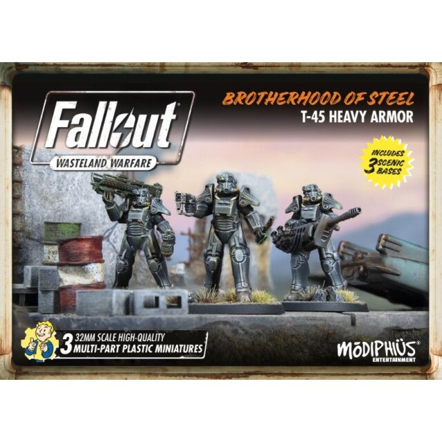 Fallout: Wasteland Warfare - Brother of Steel: Heavy Armour (T45)