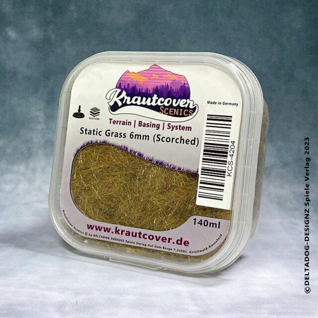 Krautcover: Static Grass Scorched 6mm (140ml)