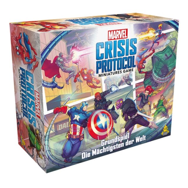 Marvel: Crisis Protocol Grundspiel – Die Mächtigsten der Welt