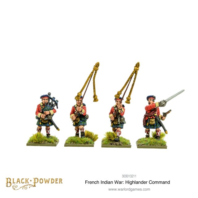 French Indian War: Highlander command