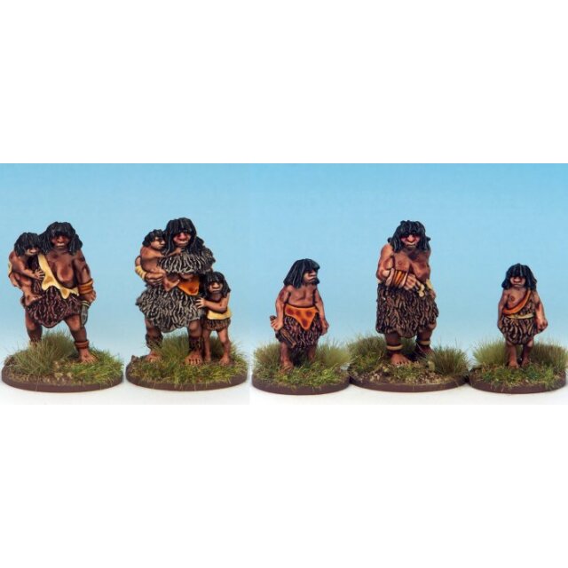 Caveman Family Group