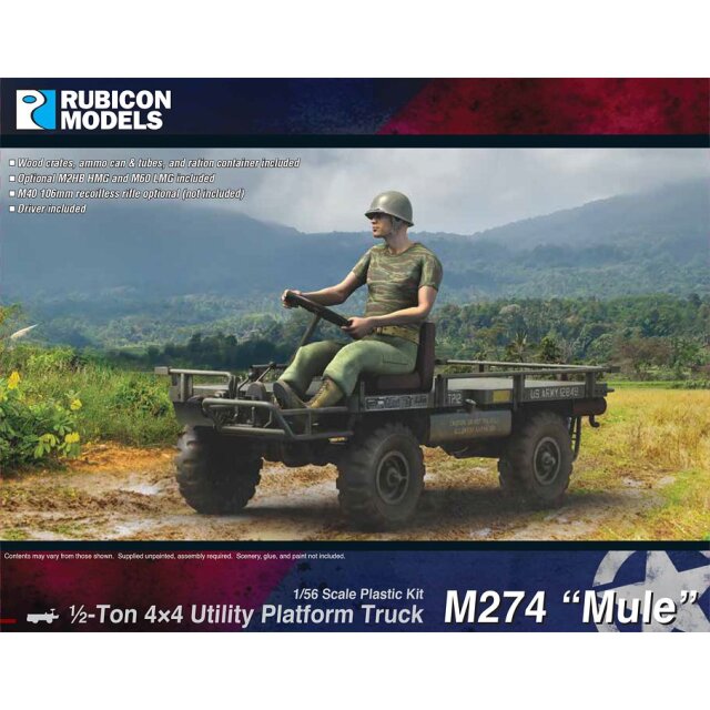 Rubicon: M274 "Mule" 4x4 Utility Platform Truck