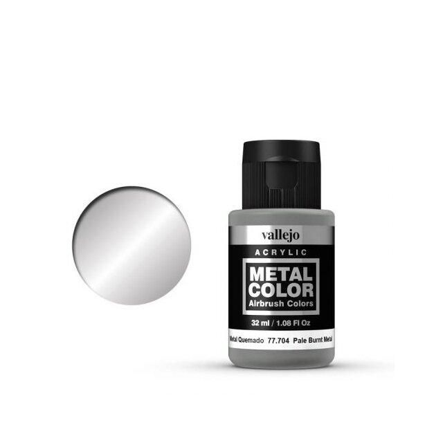 Vallejo Metal Color 704 Pale Burnt Metal 32 ml.