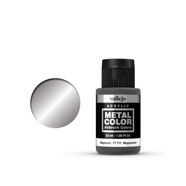 Vallejo Metal Color 711 Magnesium 32 ml.