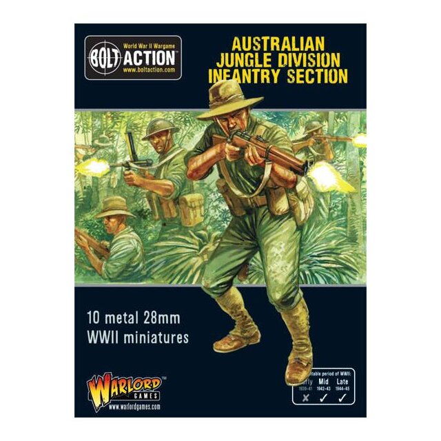 Australian Jungle Division infantry section (Pacific)