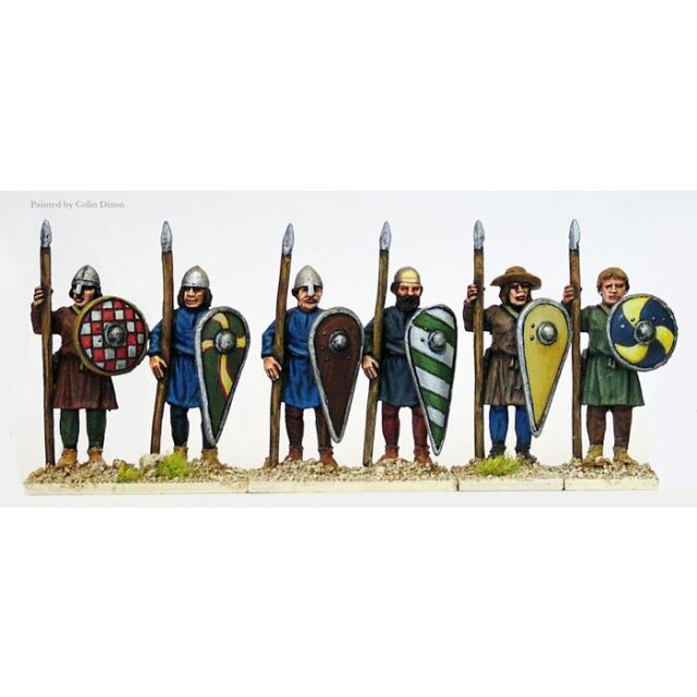 Unarmoured Spearmen, standing