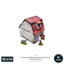 Bolt Action: Pre-painted WWII Normandy Coach House with Chicken