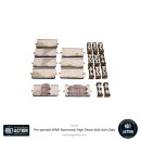 Bolt Action: Pre-painted WWII Normandy High Stone Wall...