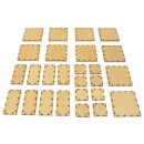 Magnetic Gaming Board: Starter Set - 26 Tiles