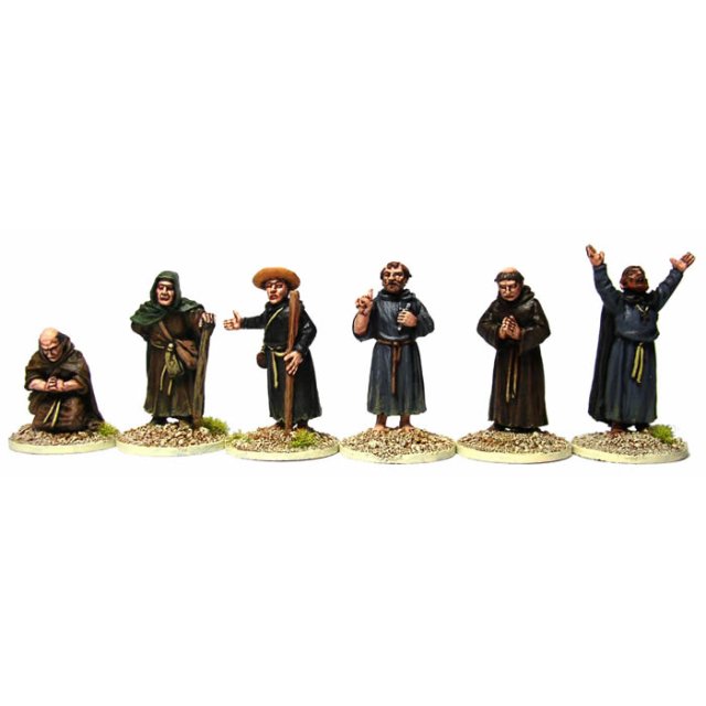 Clergy (mixed priests and monks)