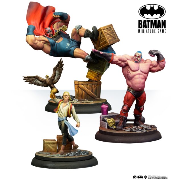 Batman Miniature Game: Bird and Wrestlers