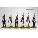 Norwegian Grenadiers in M1789 caps, marching 1803-08