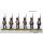 Musketeers marching, shakos 1808-13
