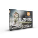 US AIRBORNE DIVISION, D-DAY WARGAME STARTER SET 14 COLORS...