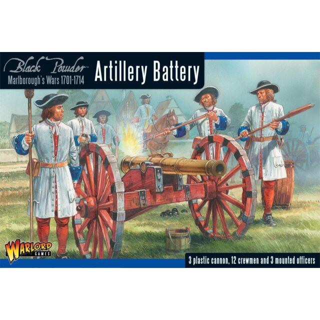 Marlboroughs Wars: Artillery battery