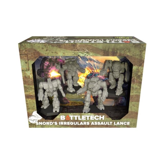 Battletech Snord’s Irregulars Assault Lance