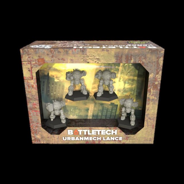 Battletech UrbanMech Lance Force Pack