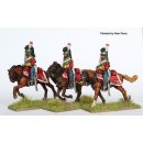Light Dragoons galloping, shouldered swords 1802-12
