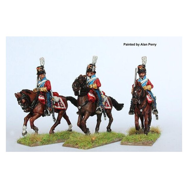 Danish Rytter 1802-08/Norwegian Dragoons 1804-10 galloping, swor