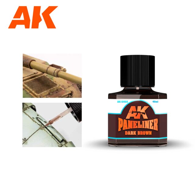 AK Dark Brown Paneliner