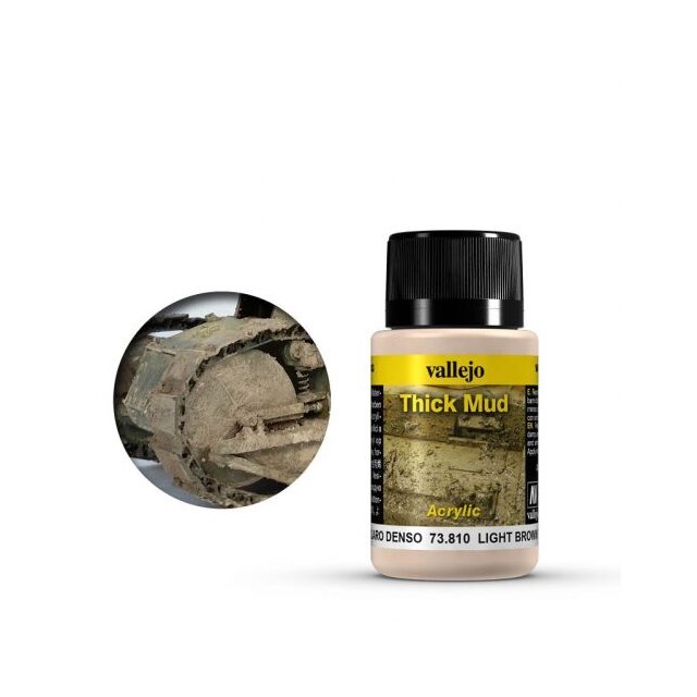 Weathering Effects Light Brown Thick Mud 40ml