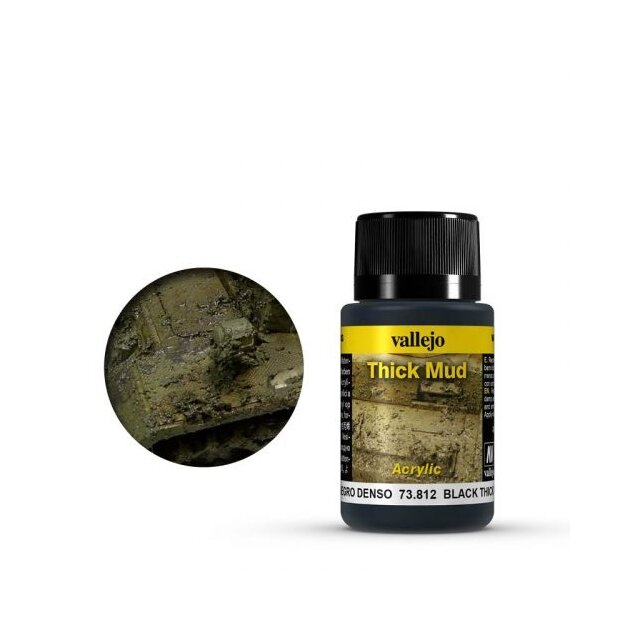 Weathering Effects Black Thick Mud 40 ml