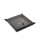 Magnetic Dice Tray Square Black&Gray