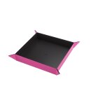 Magnetic Dice Tray Square Black&Pink