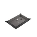 Magnetic Dice Tray Rectangular Black&Gray