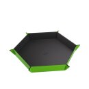 Magnetic Dice Tray Hexagonal Black&Green