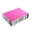 Magnetic Dice Tray Rectangular Black&Pink