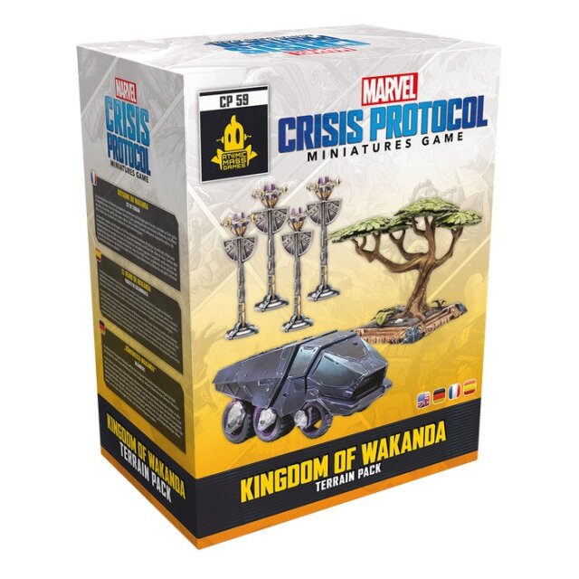 Marvel: Crisis Protocol – Kingdom of Wakanda Terrain Pack (Gelän
