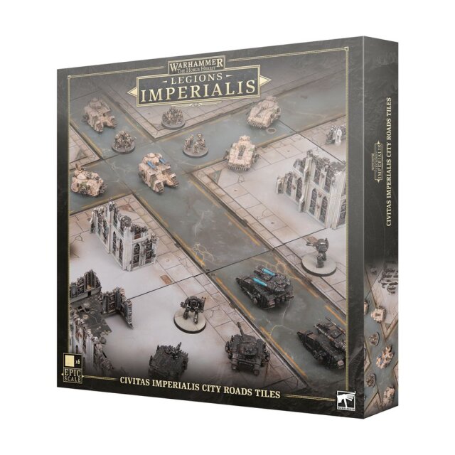 Legions Imperialis: Civitas Imperialis City Road Tiles