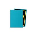 Kartenhüllen Dragon Shield Standard Sleeves - Turquoise Matte (100 Sleeves)