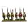 Unarmoured Swiss halberdiers/pikemen marching