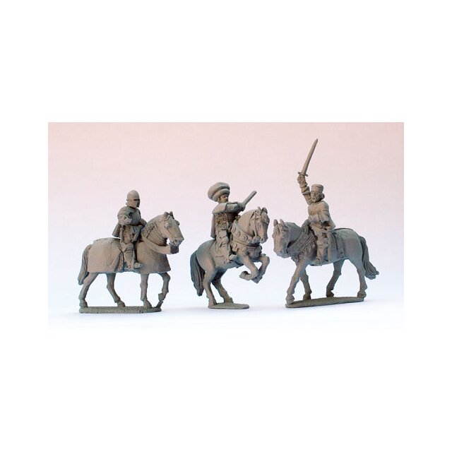 Mounted Italian command