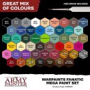 Army Painter: Warpaints Fanatic Mega Paint Set (50 x 18 ml)