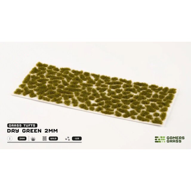 Gamer Grass: Dry Green 2mm