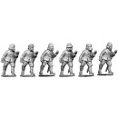 Unarmoured pike (no helmets) advancing