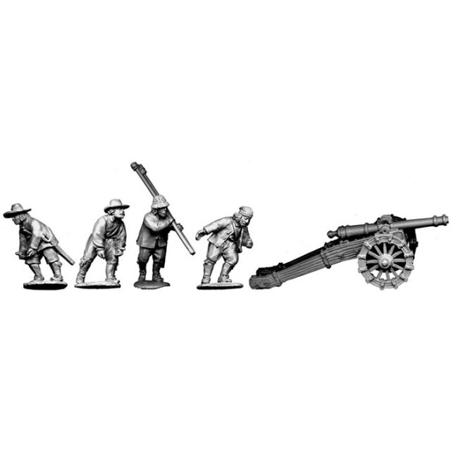 Minion (4 pounder gun) plus crew manouvering