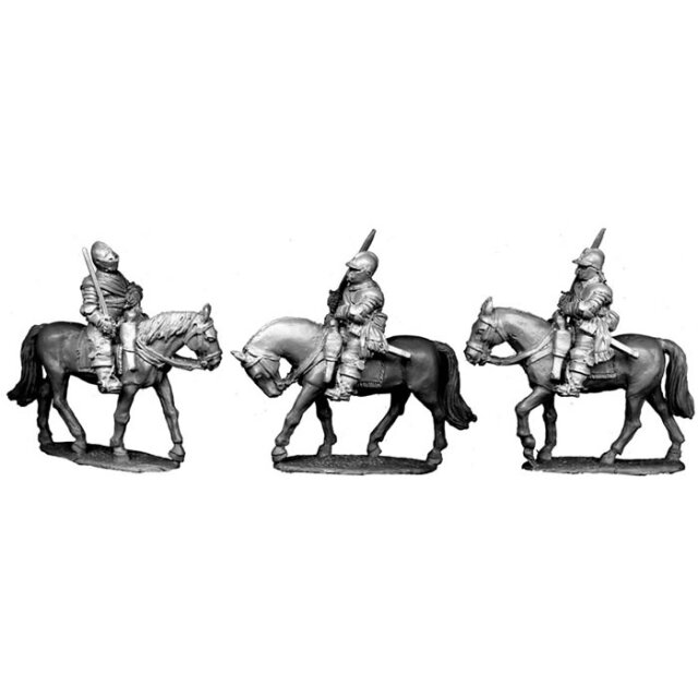 Cuirassiers, drawn swords