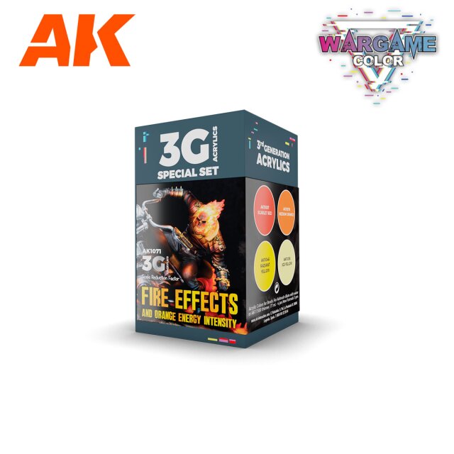 AK 3rd Gen: Fire Effects Set (4x17ml)