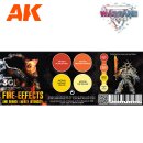 AK 3rd Gen: Fire Effects Set (4x17ml)