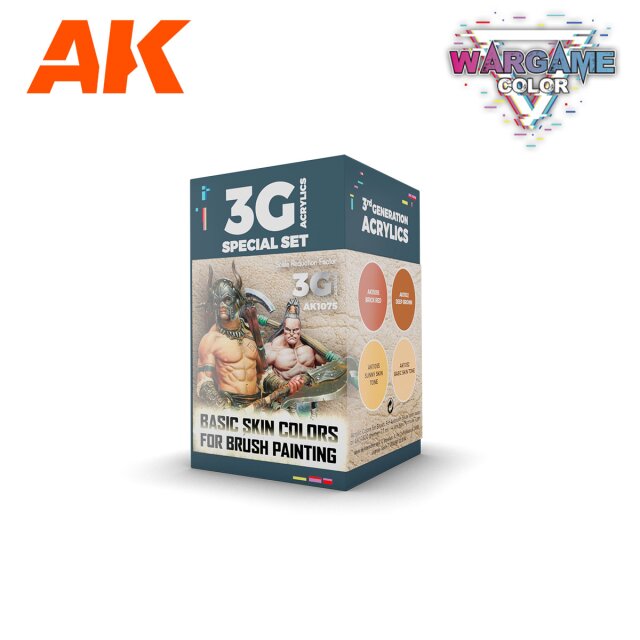 AK 3rd Gen: Basic Skin Colors Set (4x17ml)