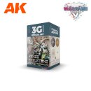 AK 3rd Gen: Bones Skeketons Set (4x17ml)